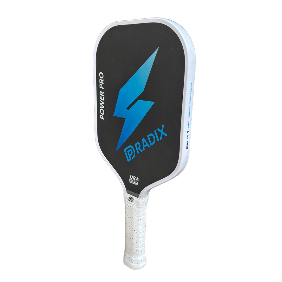 DPRADIX Power Pro T700 azul, cara y mango blanco
