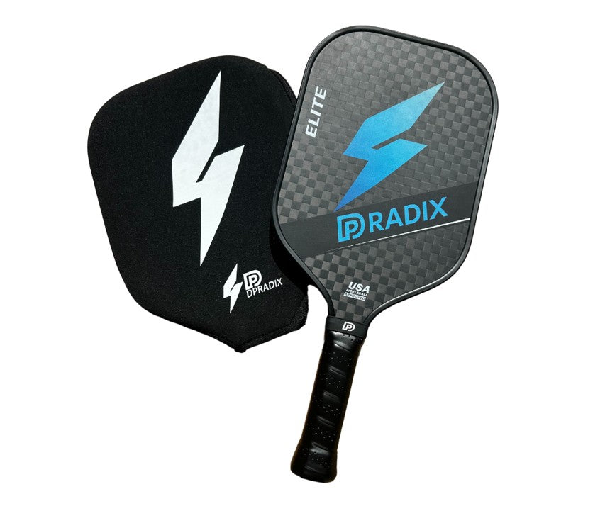 Pala pickleball DPRADIX ELITE CARBONO 12K jugadores, avanzados e intermedios, calidad premium a precio asequible nucleo sofisticado para rendimiento máximo en pista