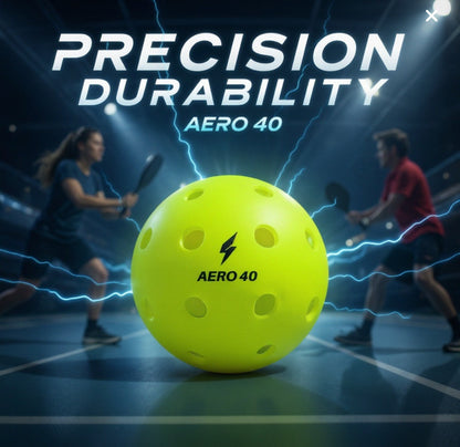 Pack of 6 DPRADIX AERO 40 Pickleball Balls