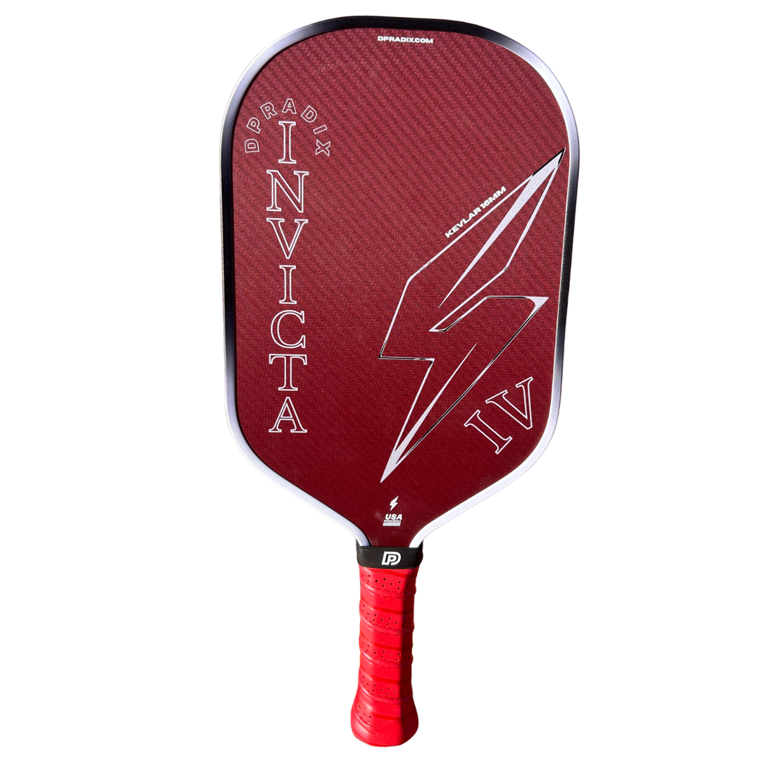 DPRADIX Invicta IV Red Kevlar, vista frontal