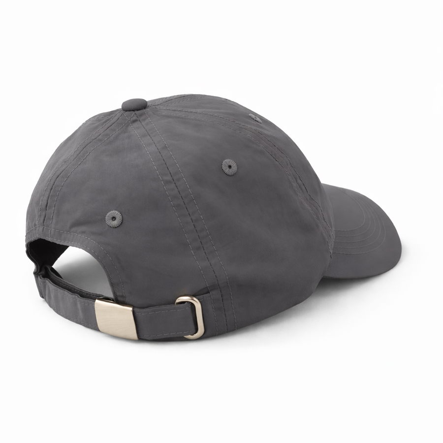 Gray classic DPRADIX cap, rear fastening