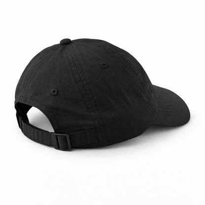Gorra negra clásica secado rápido