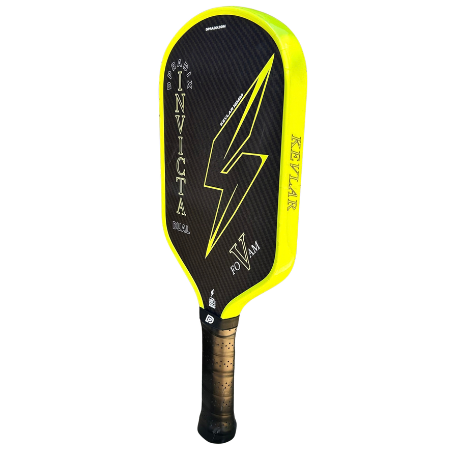 DPRADIX Invicta V Dual, angled face and edge view