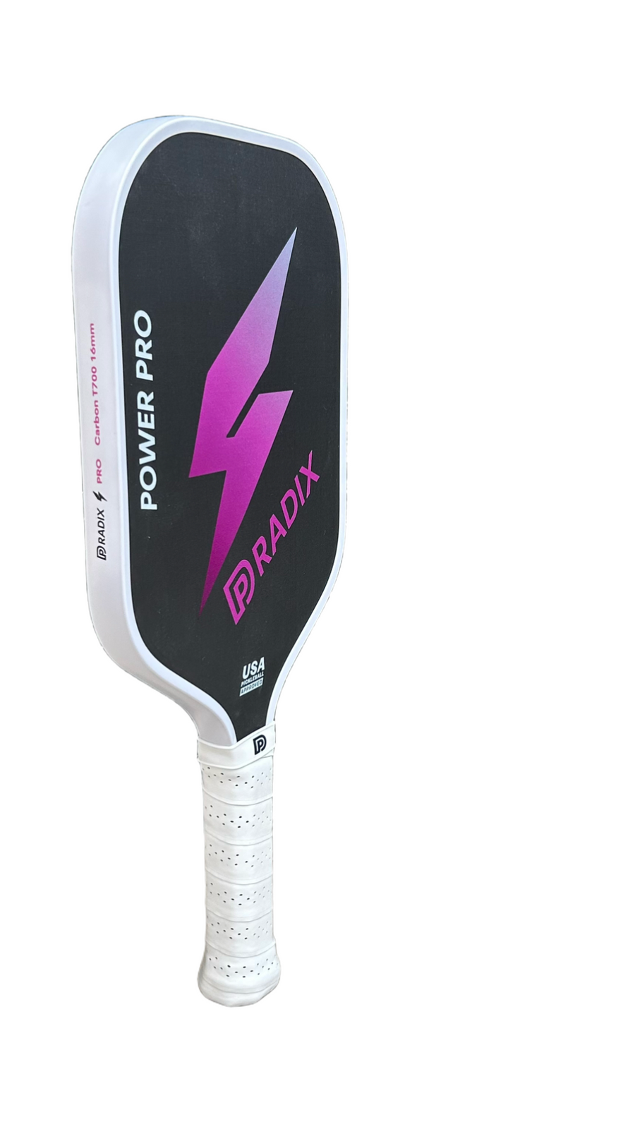 DPRADIX Power Pro T700 rosa, vista oblicua del canto